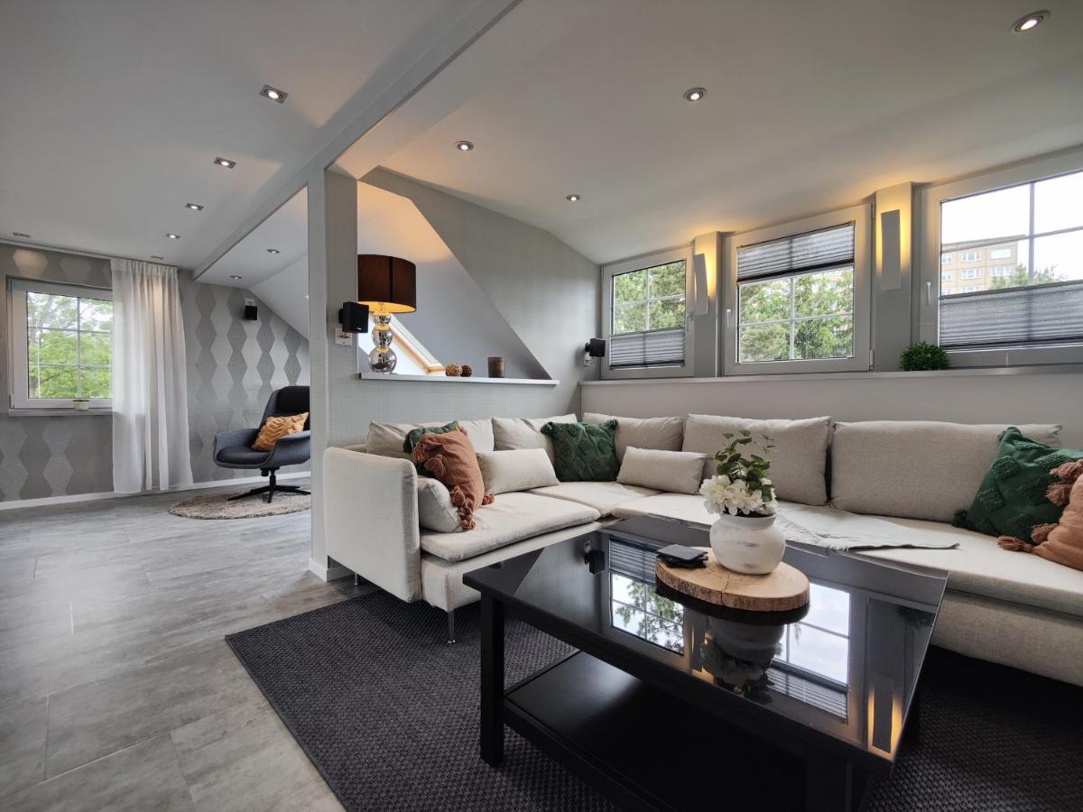 Ferienhaus Villa Adelsberg Mit Dachterrasse In Zentraler Lage Fuer Bis Zu 10 Personen Chemnitz Exterior photo